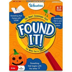 Card Game - Found It Indoor, Scavenger Hunt, Stocking Stuffers Gifts for Kids